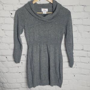 Oh Baby by Motherhood Gray Turtle Neck Sweater